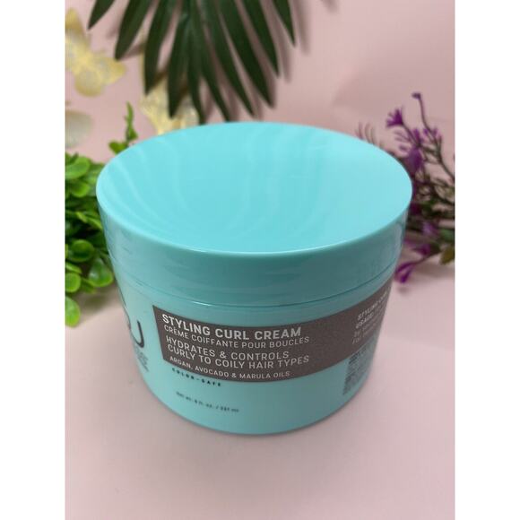 Flawless By Gabrielle Union Styling Curl Cream 8 oz U1C Hydrates Argan Avocado - Picture 3 of 5